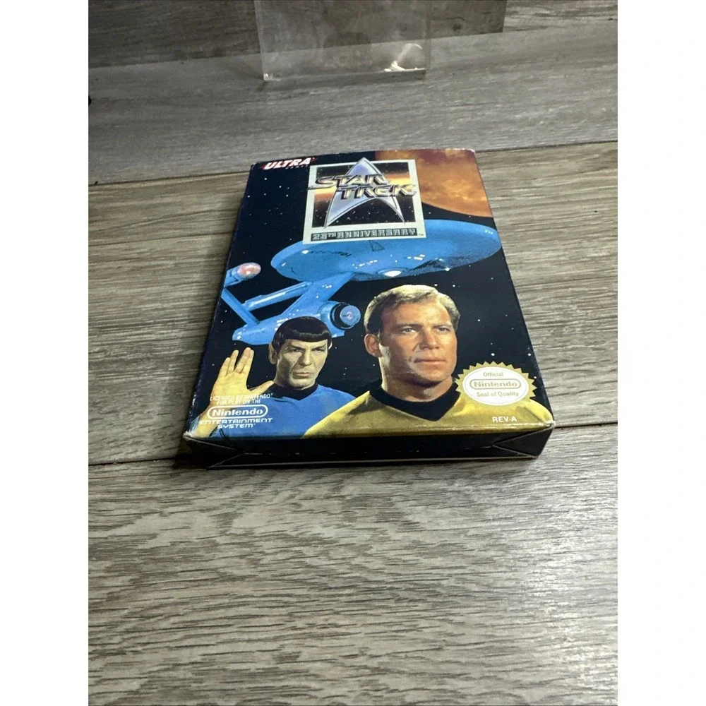 Star Trek 25th Anniversary NES Authentic Complete CIB